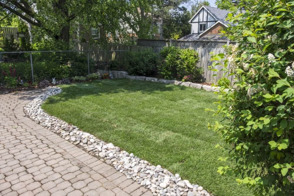 sod and rock work